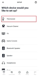 select thermostat step 23